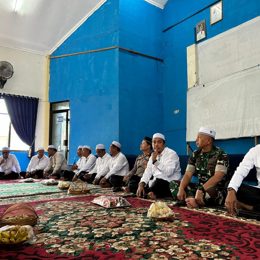PEMDES BAWAHAN SEBERANG HADIRI HALAL  BIHALAL PEMERINTAH SE KECAMATAN MATARAMAN